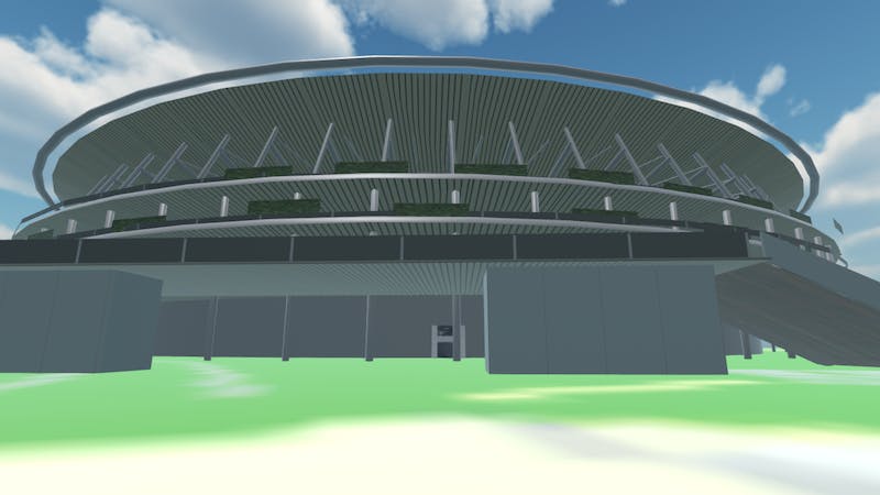 バーチャル🈟国立競技場のアイキャッチ画像