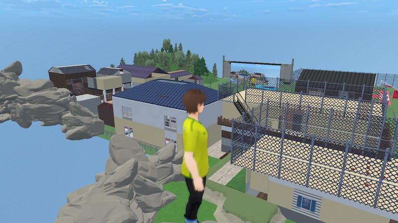 小さなスラム街、貧困層の町のため家はいろんな素材でできています。のアイキャッチ画像