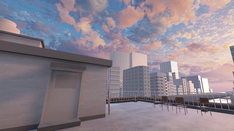 放課後の屋上のアイキャッチ画像