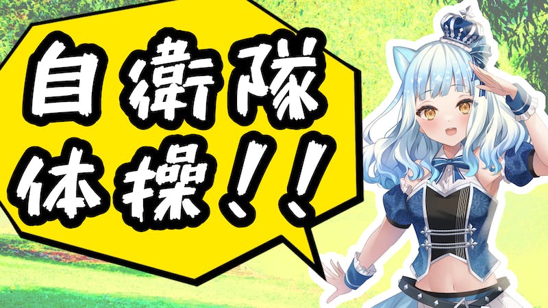 自衛隊体操(21:00~ START)のアイキャッチ画像