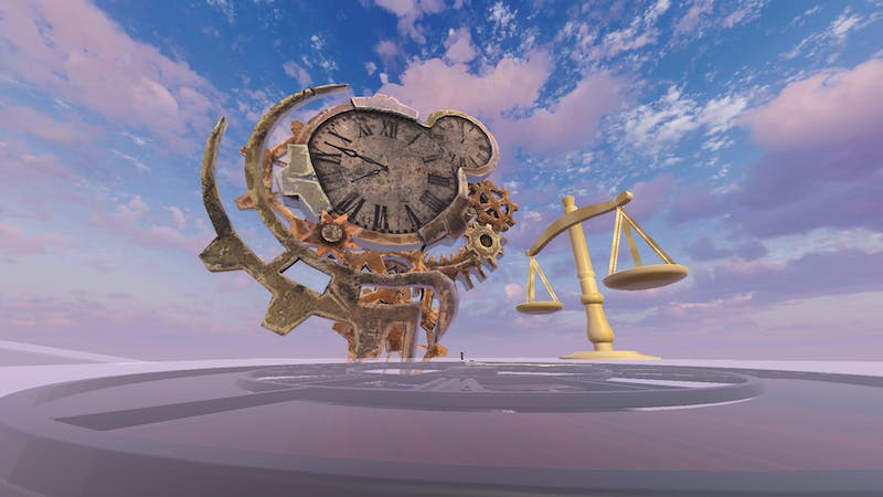 失われた巨大な時計のアイキャッチ画像