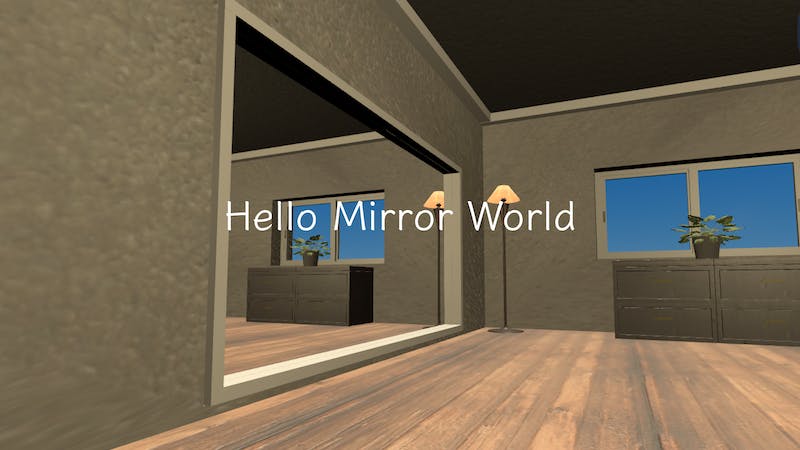 鏡の世界へこんにちはのアイキャッチ画像