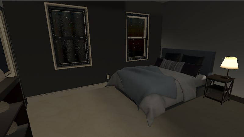 ゆっくり塩水の寝室のアイキャッチ画像