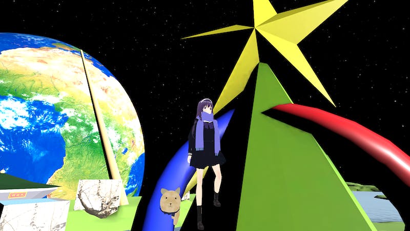 仮想東京の宇宙ステーション　パリのアイキャッチ画像