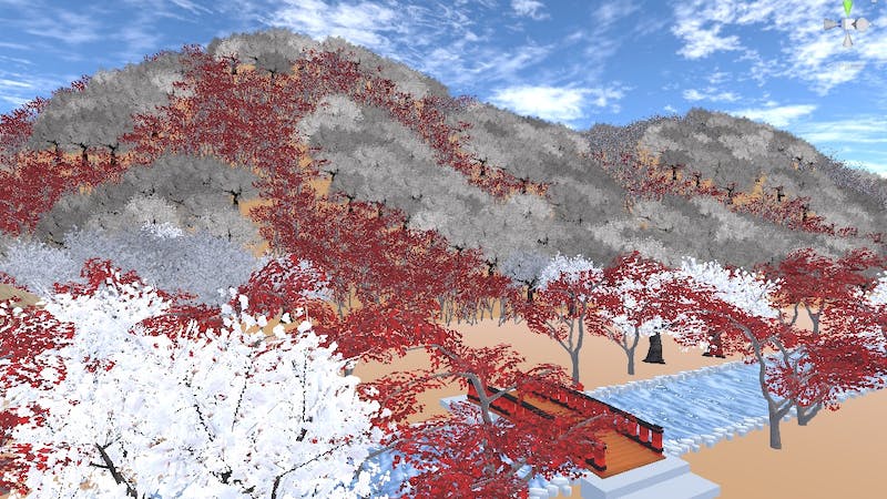 桜と紅葉の饗宴のアイキャッチ画像