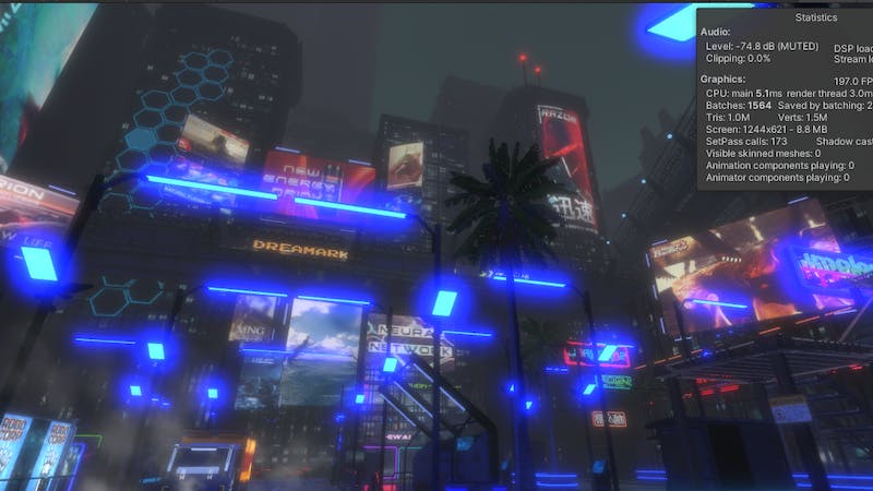 Dark City2 デモシーン(パスコール500以下確認のアイキャッチ画像