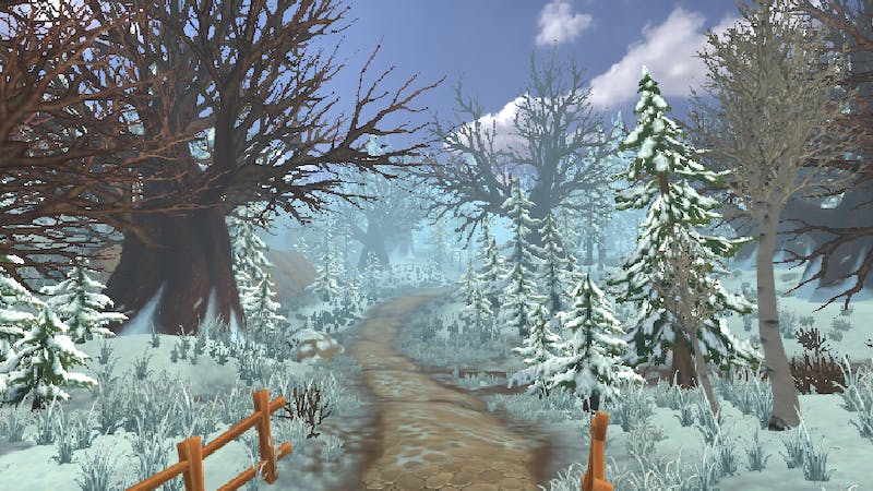 冬の山と風車のアイキャッチ画像