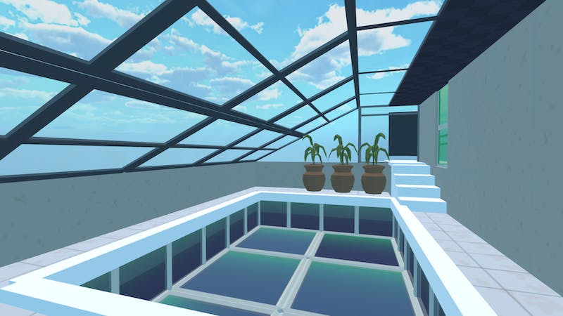 オシャレなプールのアイキャッチ画像