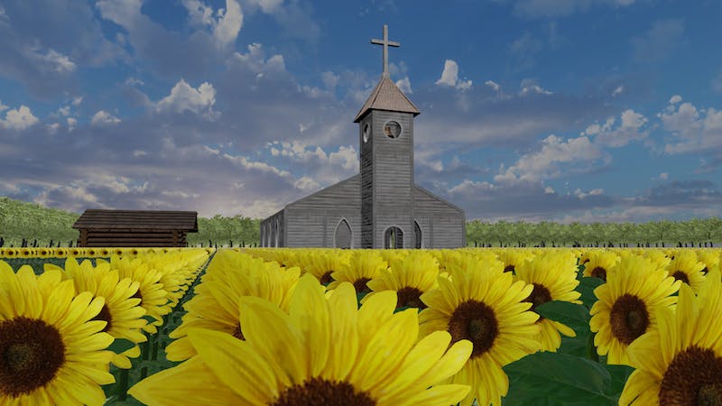 向日葵の教会 – standerd-のアイキャッチ画像