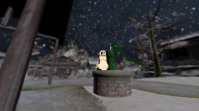 稲荷矢間村(降雪)のアイキャッチ画像