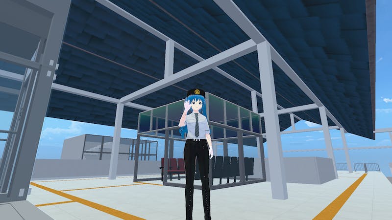 とある高架駅のアイキャッチ画像