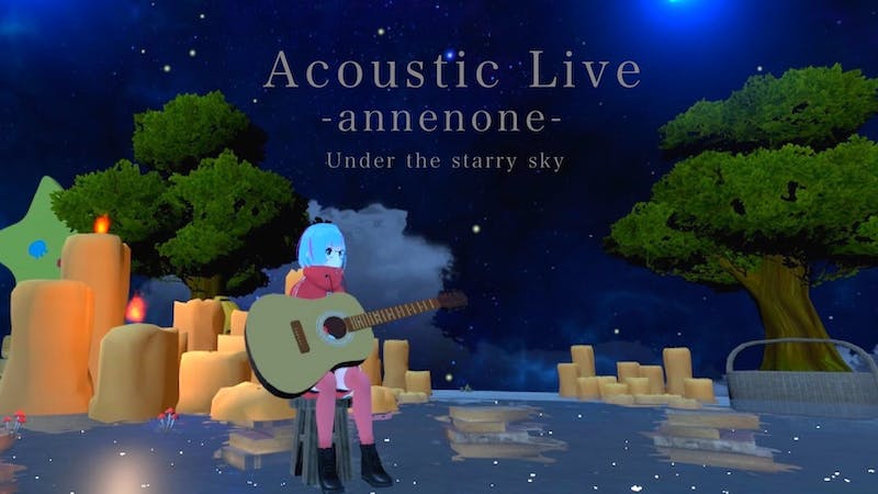 Acoustic Live -あんねのね- under the starry skyのアイキャッチ画像