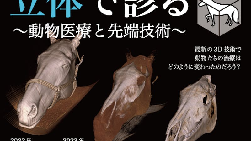 立体で診る～動物医療と先端技術～のアイキャッチ画像