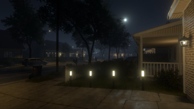 Night residential areaのアイキャッチ画像