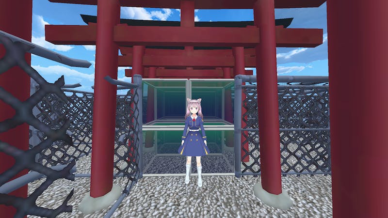 迷路っぽいの作ってみたのアイキャッチ画像