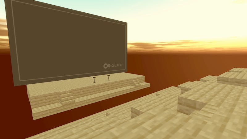 [ワールドクラフト] 対談風ステージのアイキャッチ画像