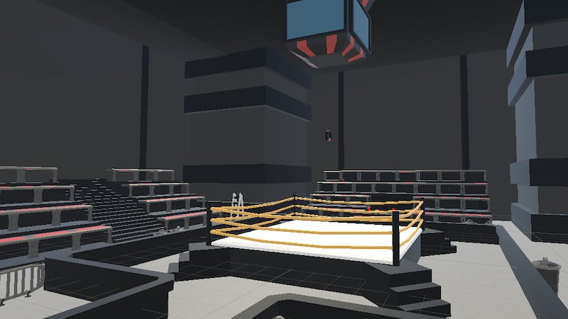 プロレス会場のアイキャッチ画像