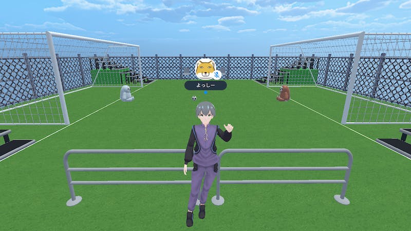 ミニサッカーコート⚽️のアイキャッチ画像