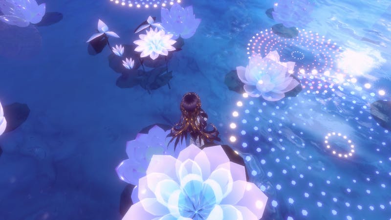 Lotus flower stage  〜color effect〜のアイキャッチ画像