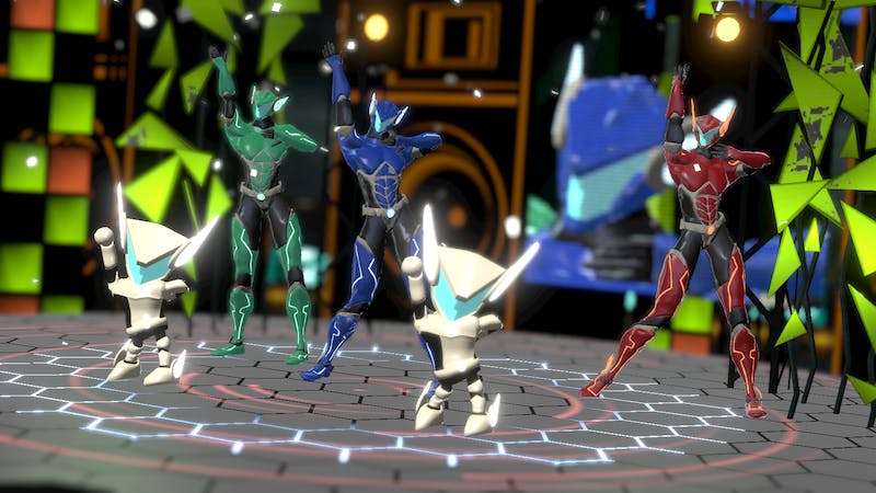 ヒーローが踊るだけのアイキャッチ画像